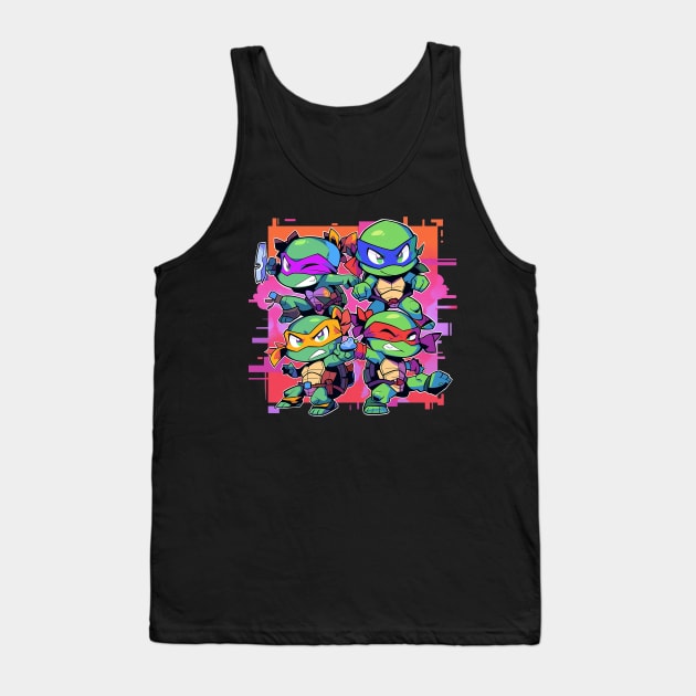 tmnt Tank Top by dorapeterx